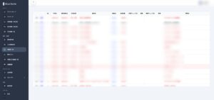 blue-suite-sales-list screenshot with sensitive information blurred